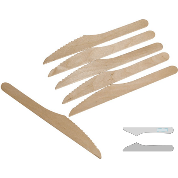 Noże jednorazowe do drewna